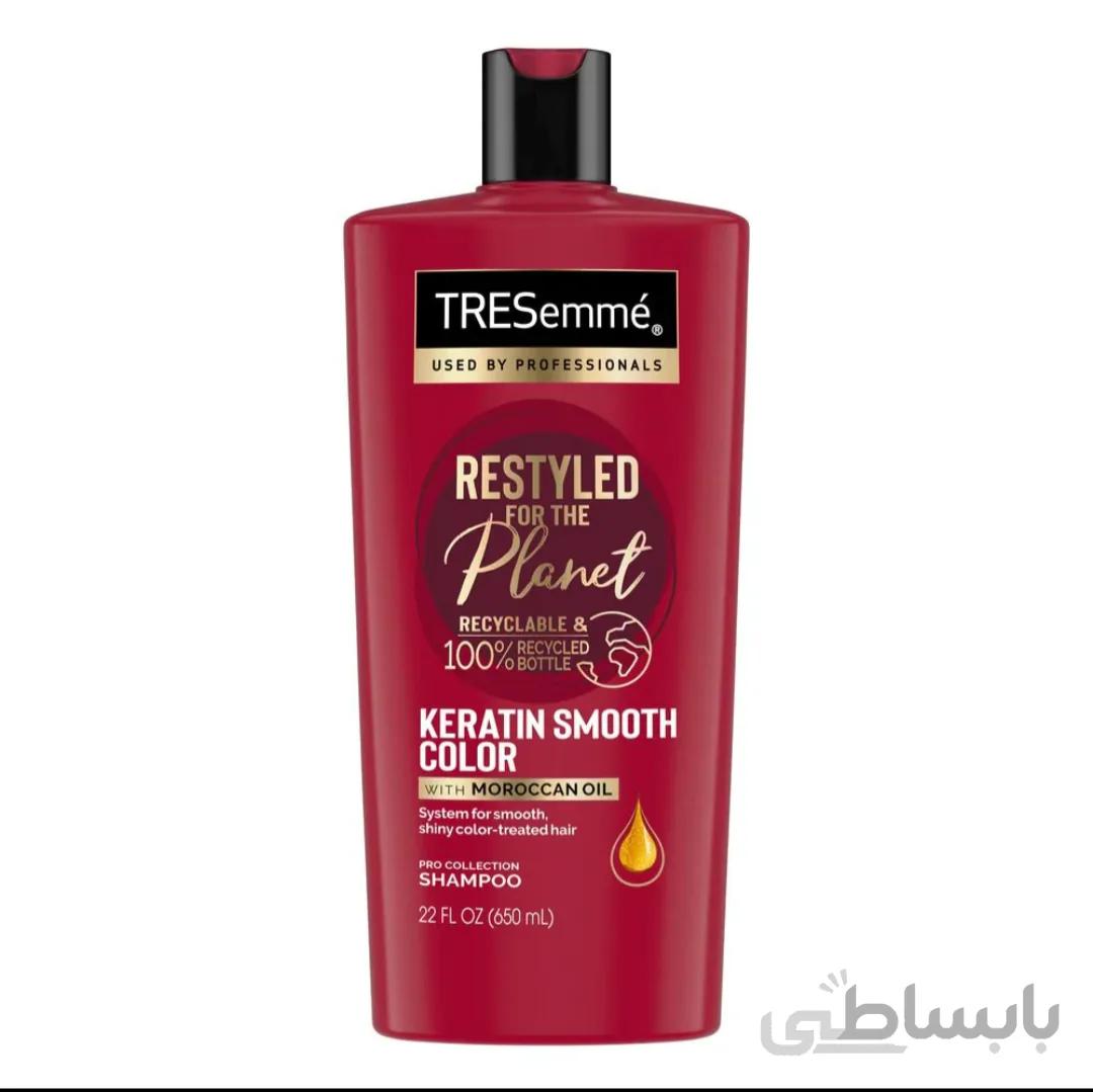 شامپو ترزمه TRESemme مدل KERATIN SMOOTH COLOUR