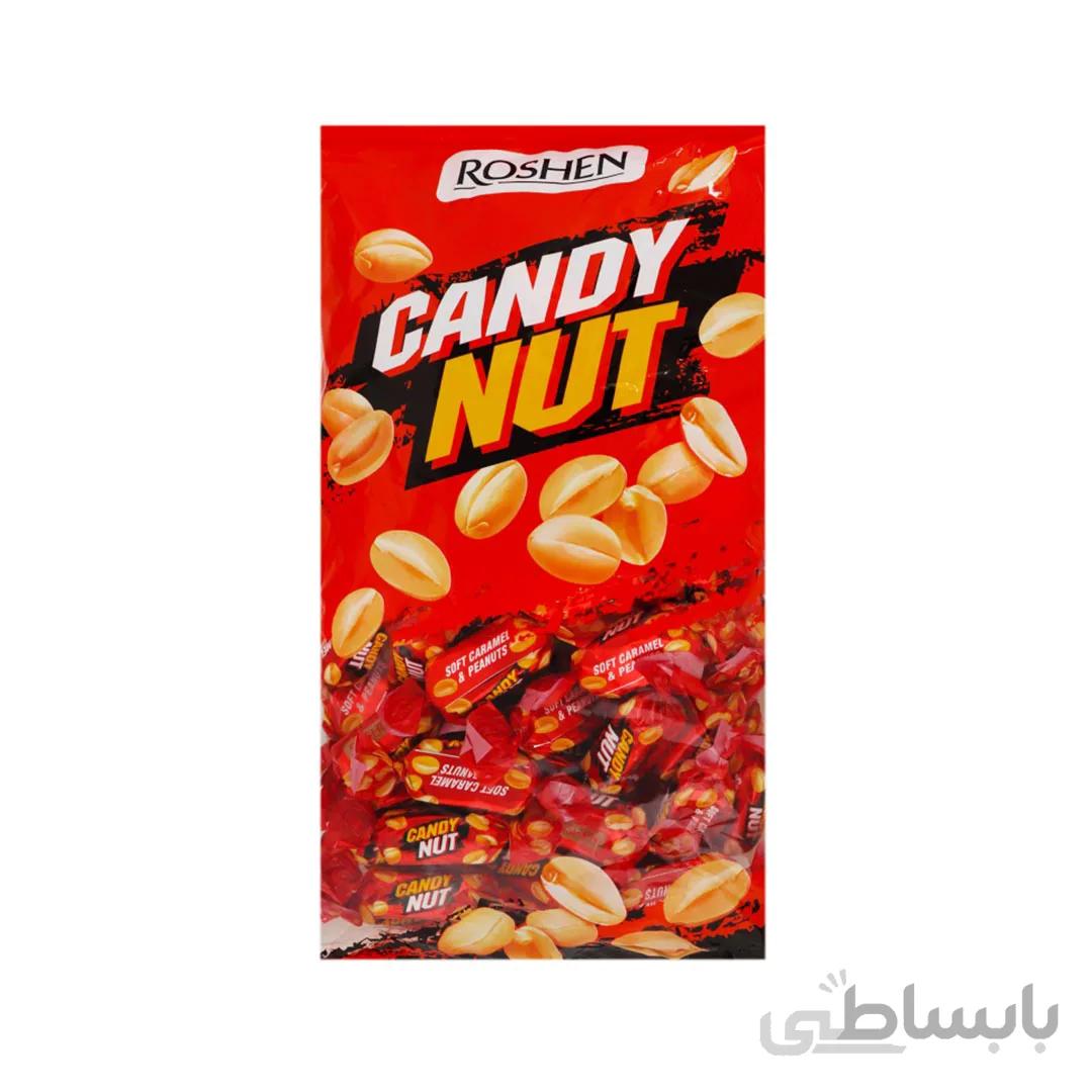 شکلات کاکائویی با مغز بادام زمینی و کارامل روشن ROSHEN کندی نات 1 کیلو