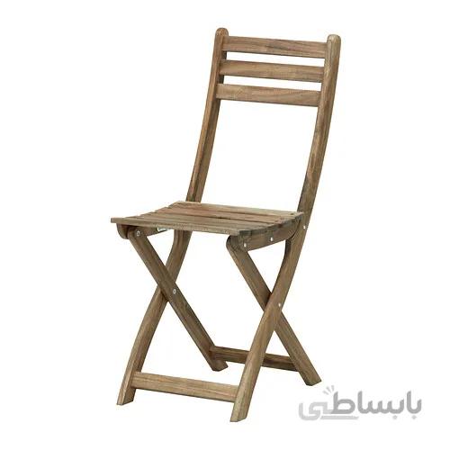 صندلی چوبی تاشو ایکیا مدل ASKHOLMEN