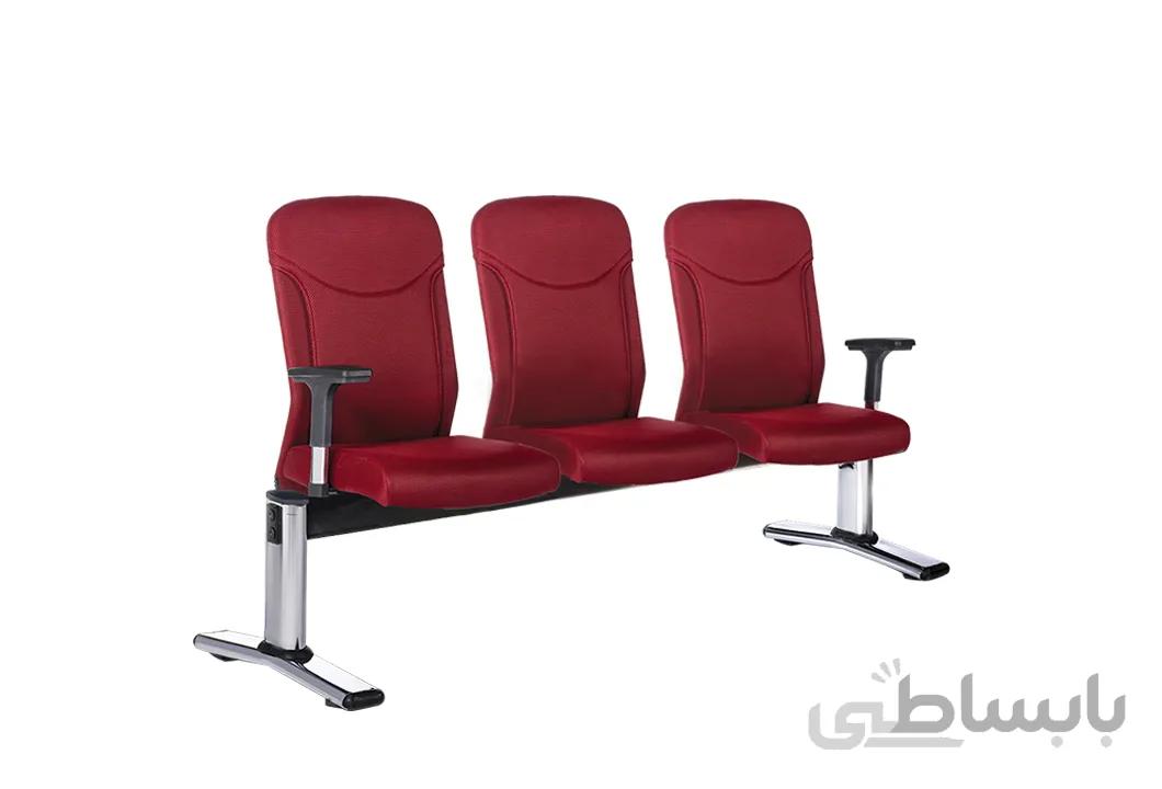 نیمکت انتظار 3نفره مدل سورین 430L26 - ایرانیان چوب