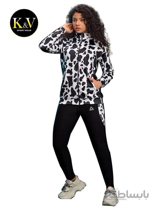 ست سوئیشرت شلوار ورزشی زنانه Reebok طرح Tiger ا Reebok Tiger Design Womens Sweatshirt Set