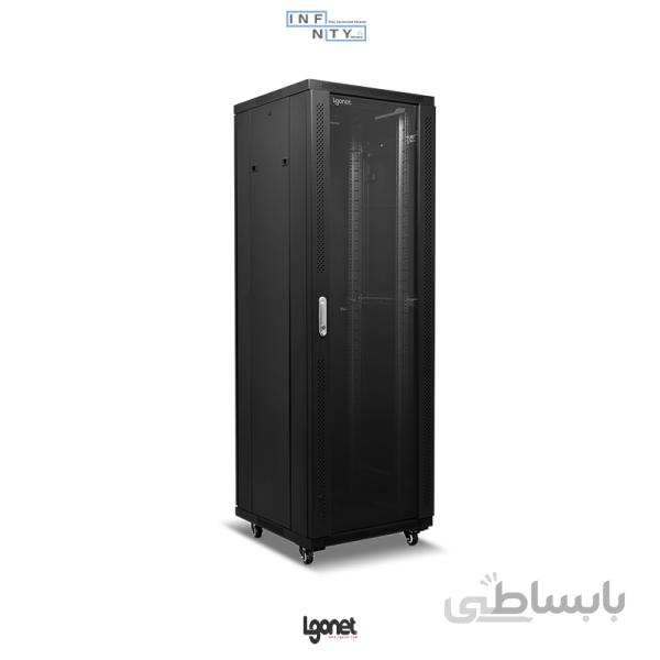 رک ایستاده 37 یونیت عمق 100 lgonet الگونت مدل LRA-37/100FWR