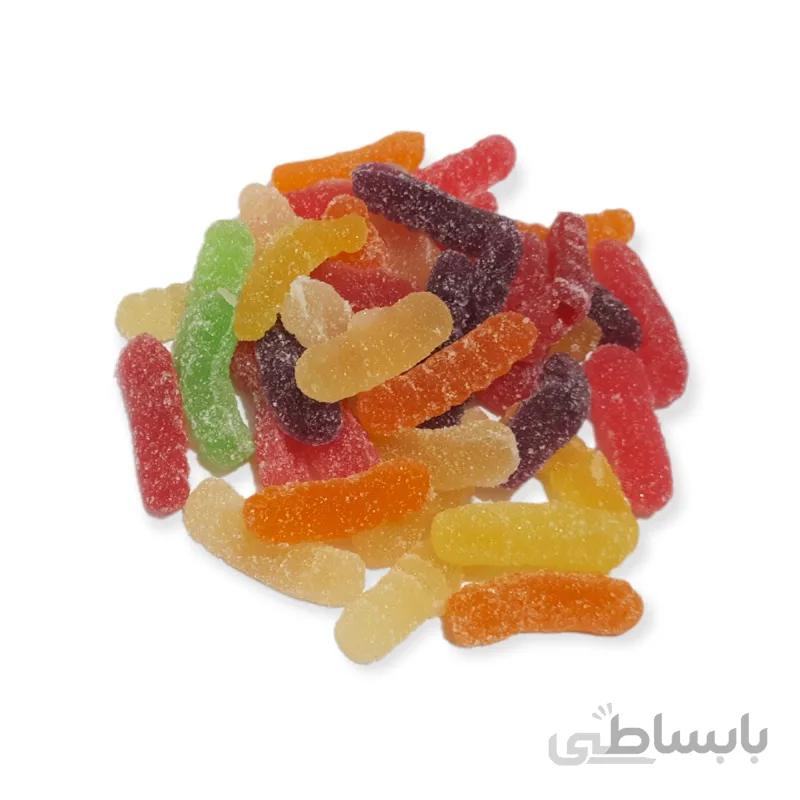 ژله شکری لوله ای