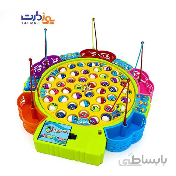 بازی ماهیگیری ران فنگ 5 نفره موزیکال مدل 9259