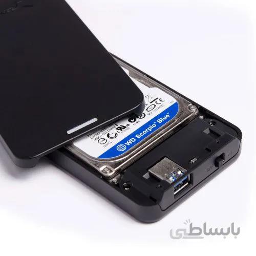 قاب هارد اکسترنال 2.5 اینچی USB3.0 ا External HDD Enclosure SATA 2.5 inch USB 3.0