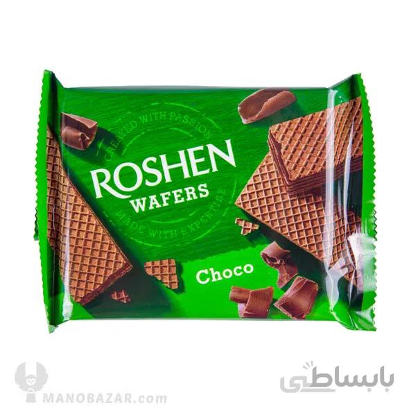 ویفر روشن شکلاتی Wafers choco : وزن 72 گرم