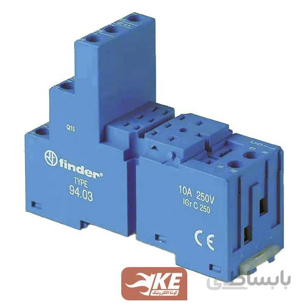 سوکت رله سری 5533 فیندر با نگهدارنده فلزی SMA9403