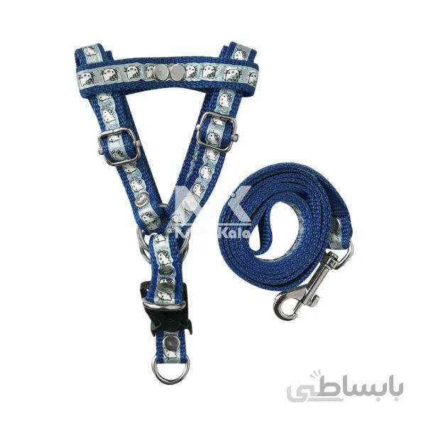 قلاده کتفی طرح کیتی آبی سایز S