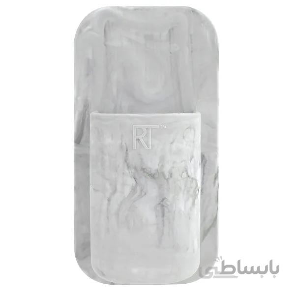 جای براش ریل تکنیک مدل stick & store | سبد سیلیکونی چسبان ا Real Techniques Stick And Store Pocket Makeup Brush Organizer