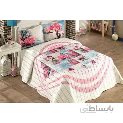 سرویس روتختی تابستانی پنبه دوزی دونفره اورتوم طرح SIRENA