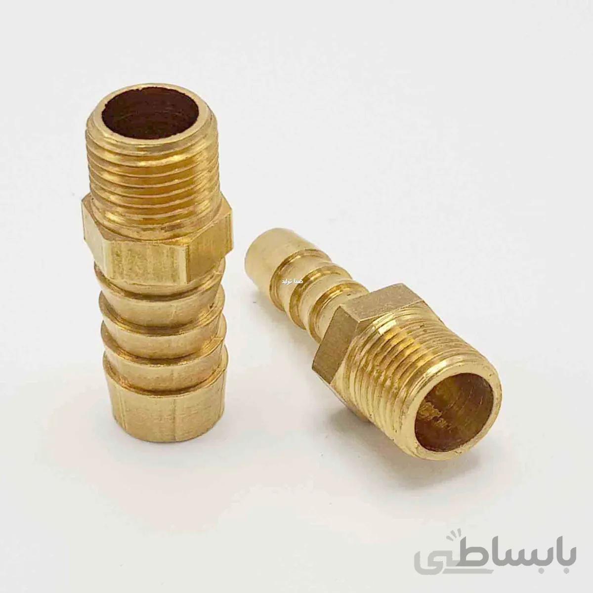 سرشیلنگی 1/4 به 10 برنجی