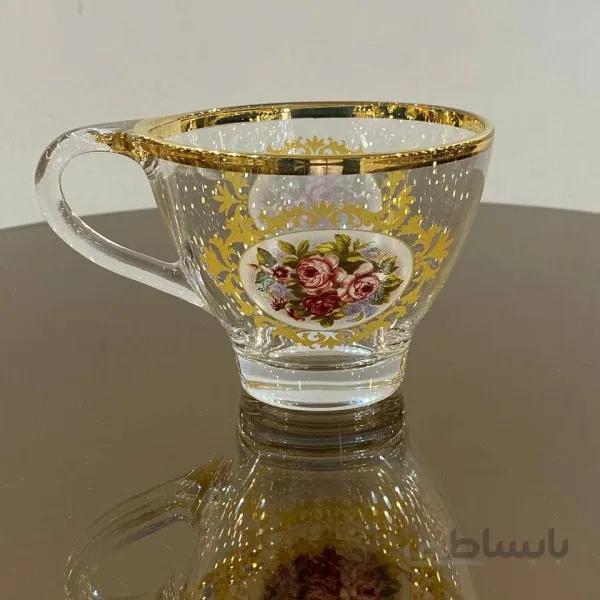 فنجان چای خوری طرح رز