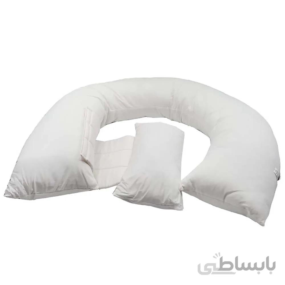 بالش بارداری ایسیز isiz مدل g shape جی شیپ سفید