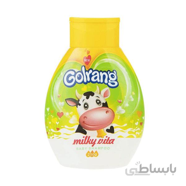 شامپو بچه میلکی ویتا گلرنگ - 250 گرم
