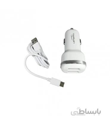 شارژر فندکی لاپرامول مدل LP-R1 به همراه کابل تایپ سی