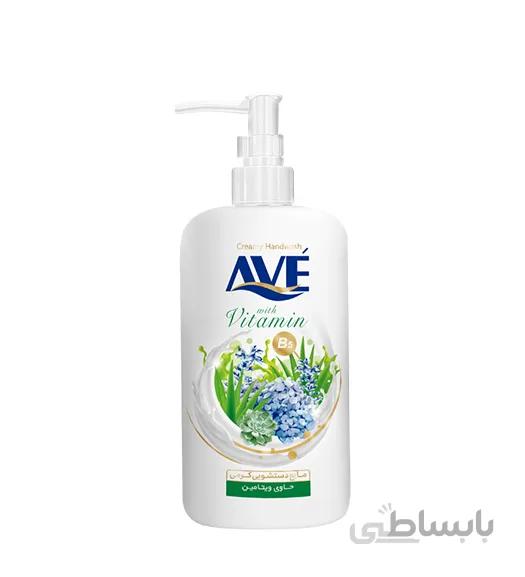 مایع دستشویی کرمی اوه مدل Purple Flower مقدار 450 گرم ا Ave Purple Flower Creamy Hand Liquid 450 gr