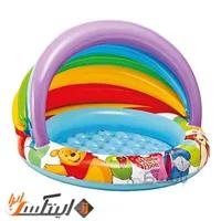 استخر بادی کودک رنگین کمان سایبان دار ا intex 57424
