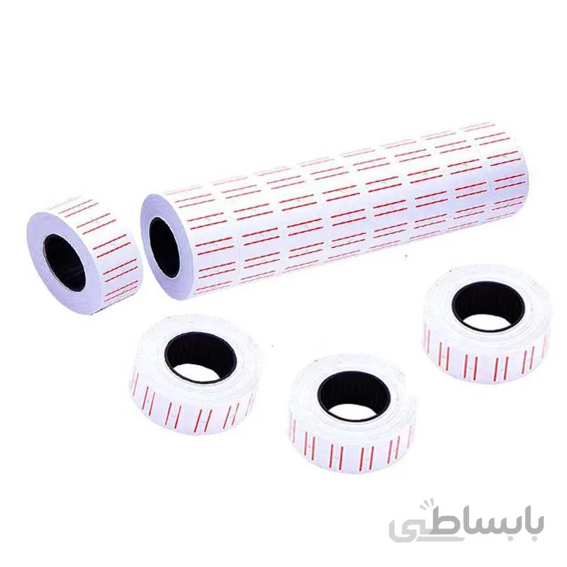 رول برچسب قیمت زن دستی بسته 10 عددی