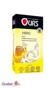 کاندوم تاخیری اورز OURS مدل Hero بسته 12 عددی