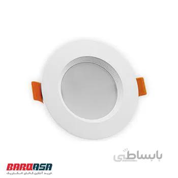 چراغ توکار 9 وات پارس شعاع توس مدل سولاریس