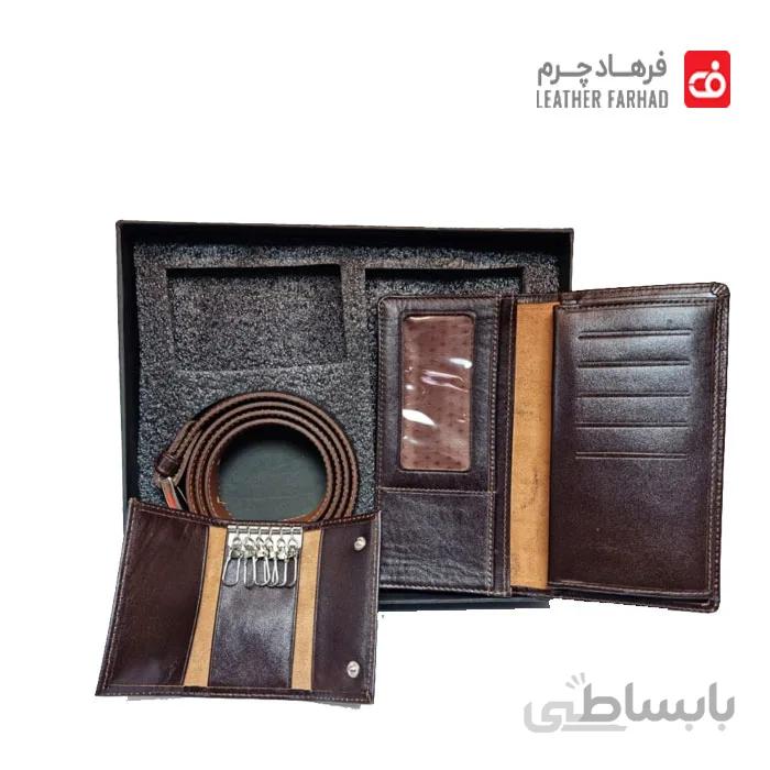 ست کادویی چرم طبیعی تبریز کد 251498