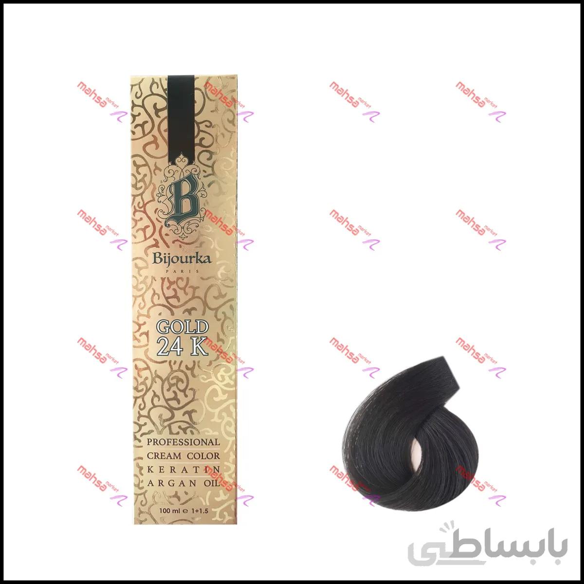 رنگ موی بیجورکا سری خاکستری قهوه ای 4/1