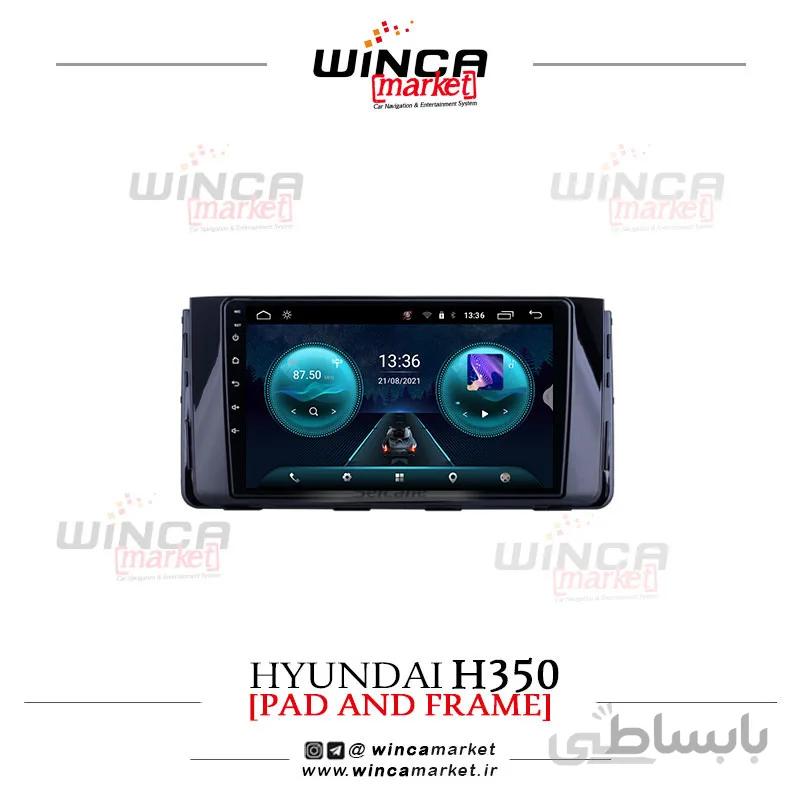 مانیتور فابریک اندروید هیوندای H350 سری اس S400 پلاس وینکا WINCA مدل RS855