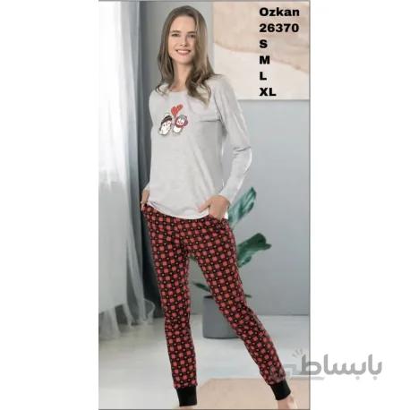 ست بلوز و شلوار زنانه ترک برند اوزکان 26370