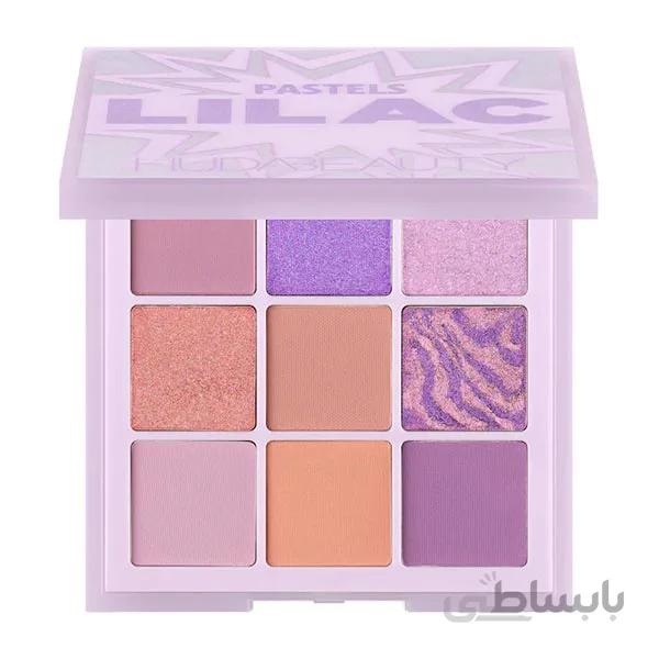 پالت سایه پاستلس هدی بیوتی مدل لایلک (Hudabeauty Pastels Lilac Eyeshadow Palette)