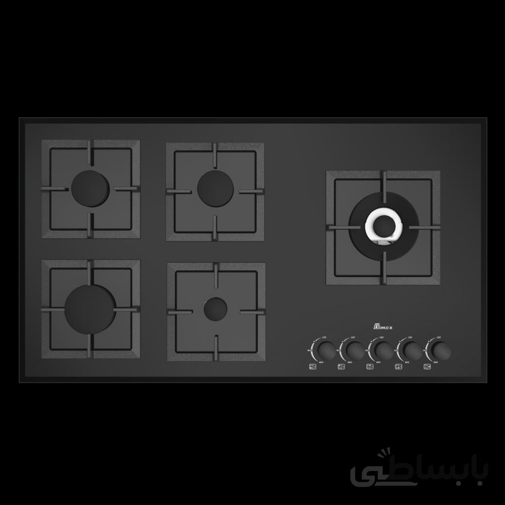 اجاق گاز صفحه ای MG 0040 سفید بیمکث ا MG 0040