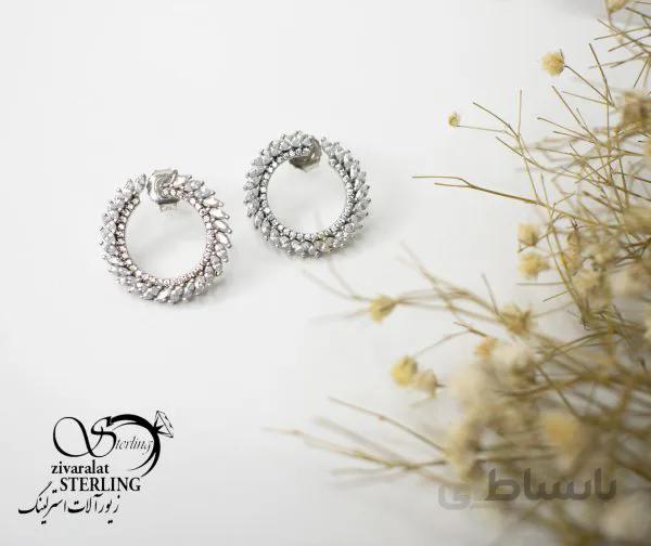گوشواره نقره کد 180569