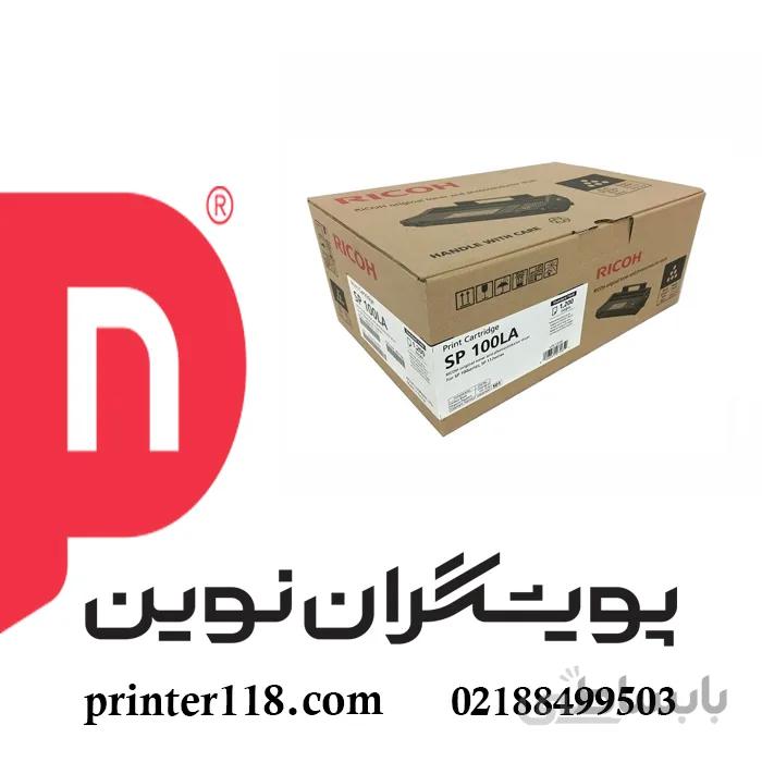 تونر کارتریج Ricoh 100 ا Ricoh 407165 Toner Cartridge Black 100