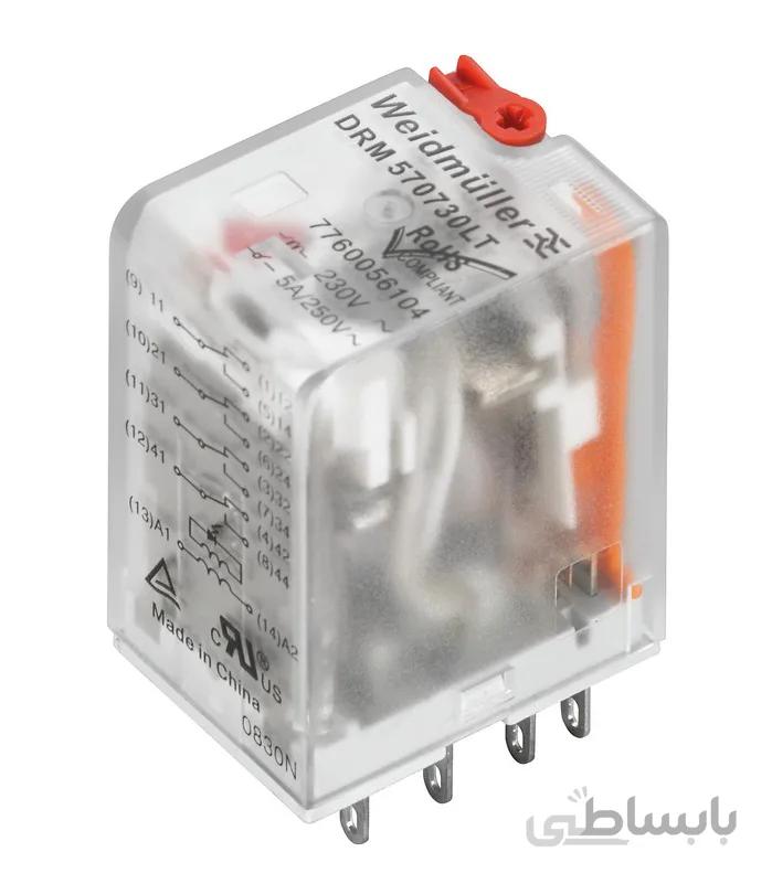 رله کمکی وایدمولر – DRM570615LT -115VAC