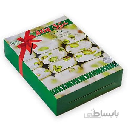 گز سکه 18% مغز پسته لقمه‌ای – 200 گرم