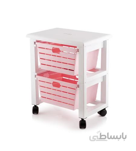 جا سیب زمینی و پیاز 2 طبقه زیباسازان مدل کابان کد 37003
