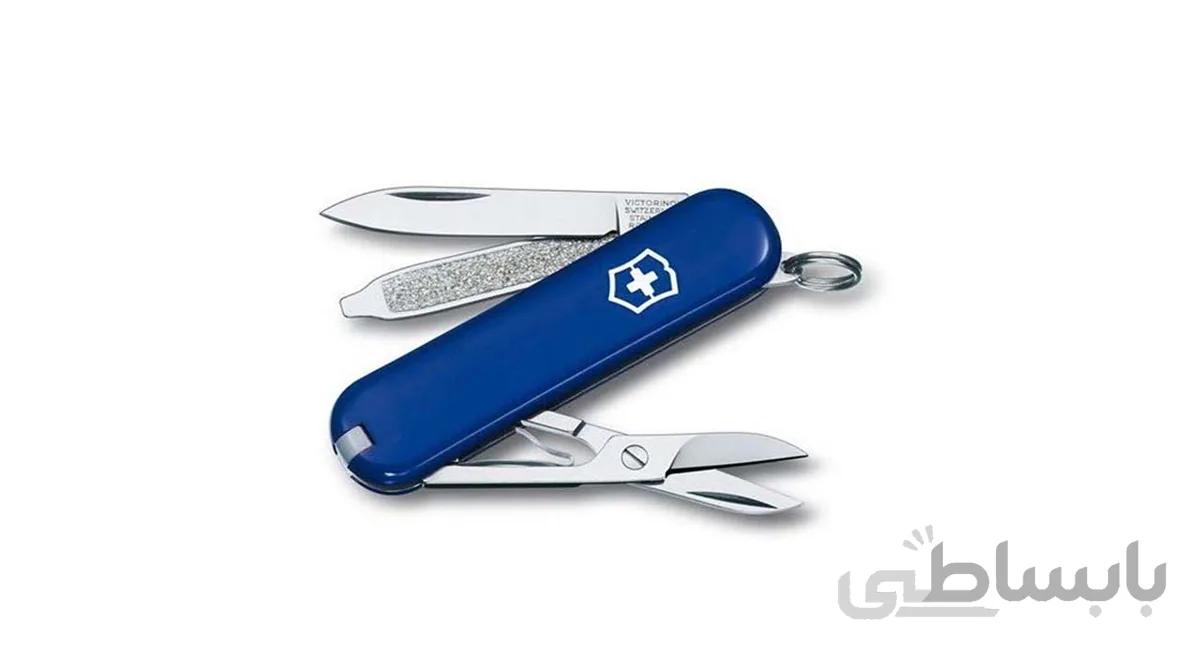 چاقو ویکتورینوکس مدل Victorinox Classic SD-Blue