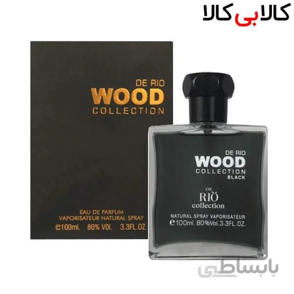 ادوپرفیوم ریو کالکشن وود بلک RIO collection Wood Black مردانه حجم 100 میلی لیتر