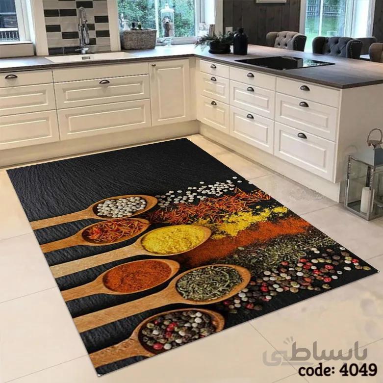 فرشینه اشپزخانه طرح قاشق ادویه 14-4049