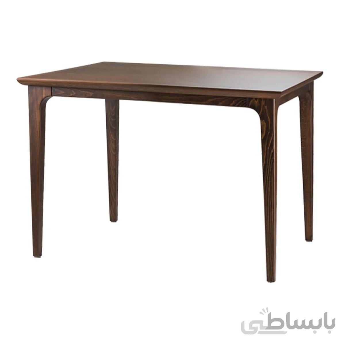 میز ناهار خوری 4 نفره لودا (روکش گردو)