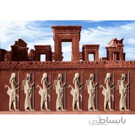 نخ و نقشه تابلو فرش طرح ایرانی کد 81