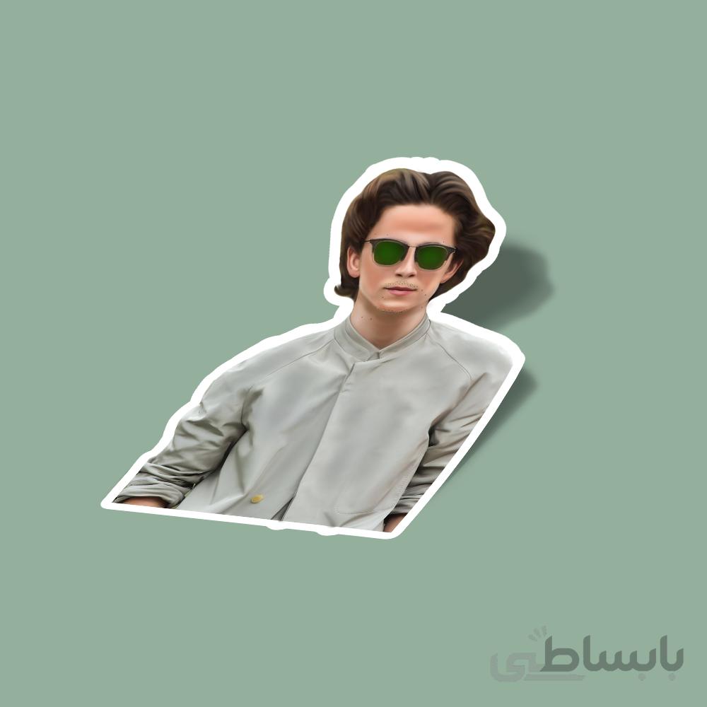 استیکر Timoothèe Chalamet