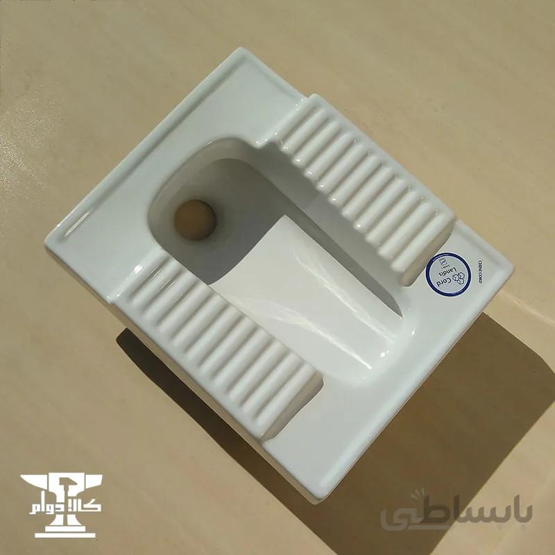 توالت زمینی طبی لاندیس چینی کرد ا Landis Squat Medical Toilet