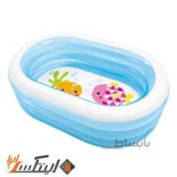 استخر بادی بیضی اینتکس intex 57482 ا intex 57482