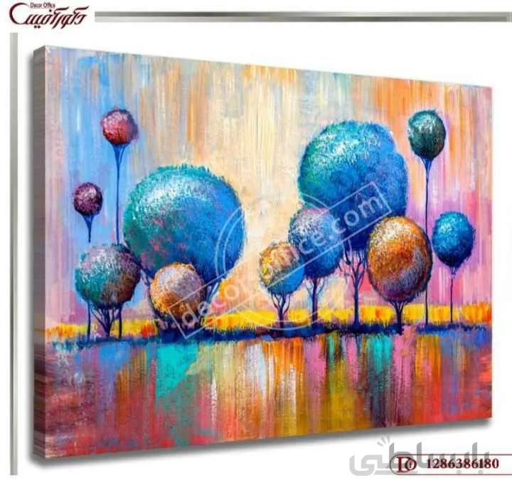 تابلو دکوراتیو طبیعت فانتزی 6180 ا Nature decorative paintings 6180