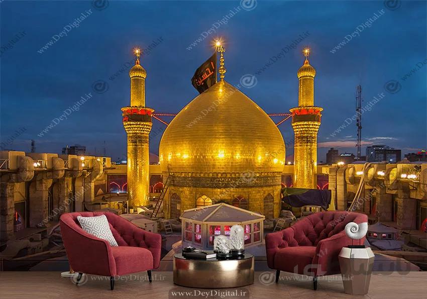 پوستر دیواری مذهبی حرم امام حسین (ع) BA-6226