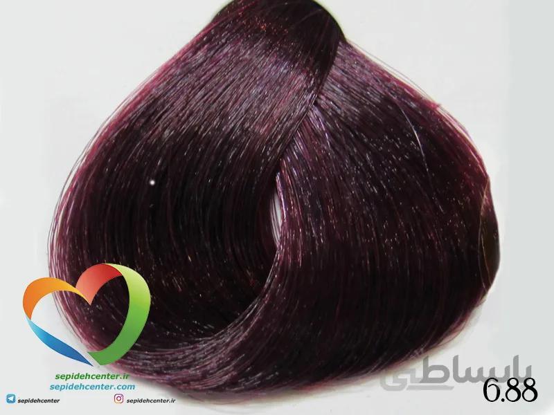 رنگ مو اپتیما شماره 6.88 رنگ بلوند شرابی تیره غلیظ