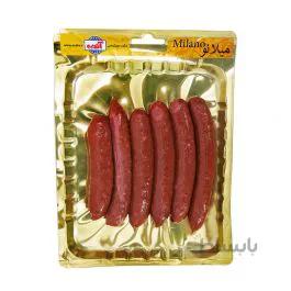 سوسیس میلانو 90 درصد گوشت و مرغ آندره وزن 300 گرم