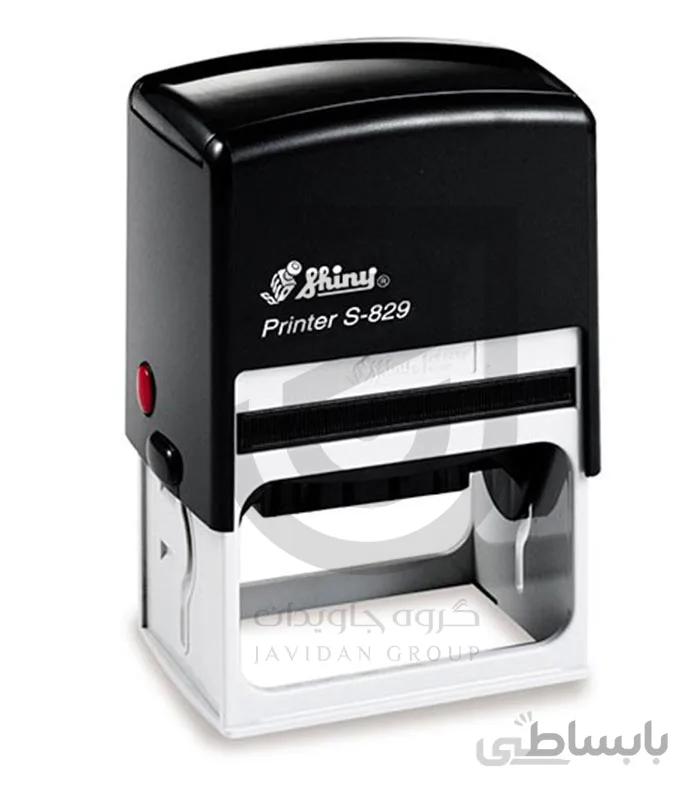 مهر ژلاتینی مستطیل Shiny S-829