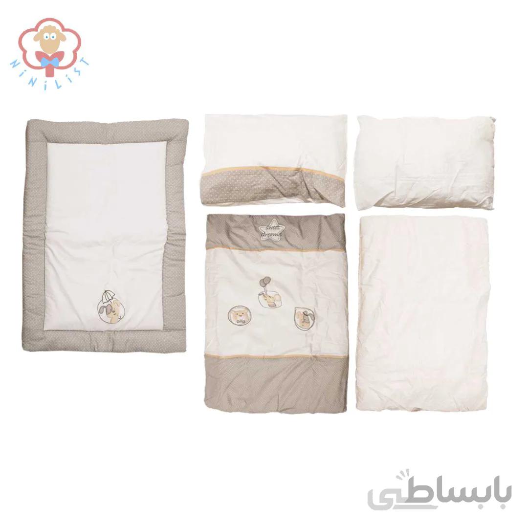 سرویس خواب نوزاد 5 تکه کیدبو مدل Sweet Dream