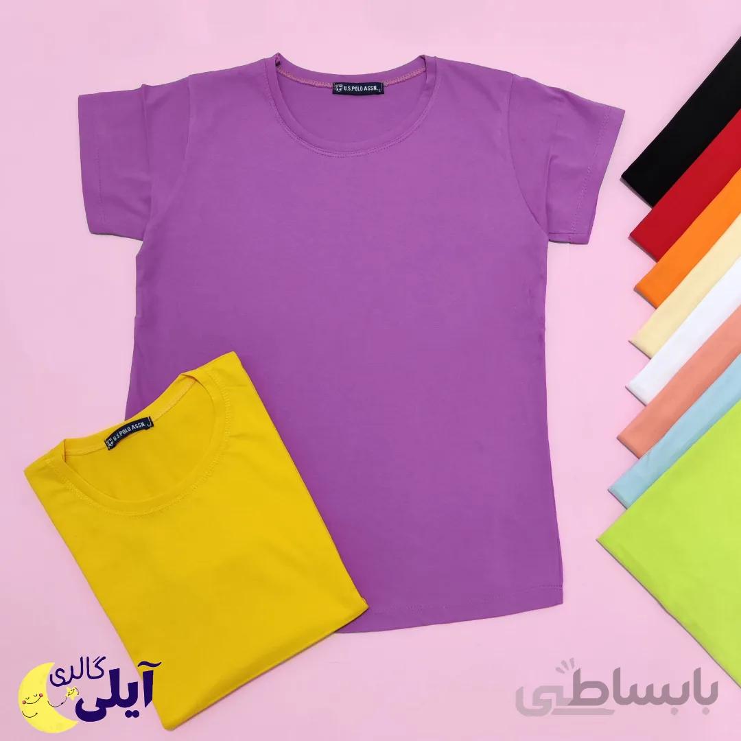 تیشرت ساده رنگی